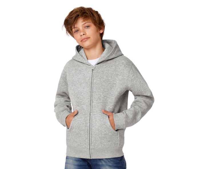 Sweat capuche zippé enfant