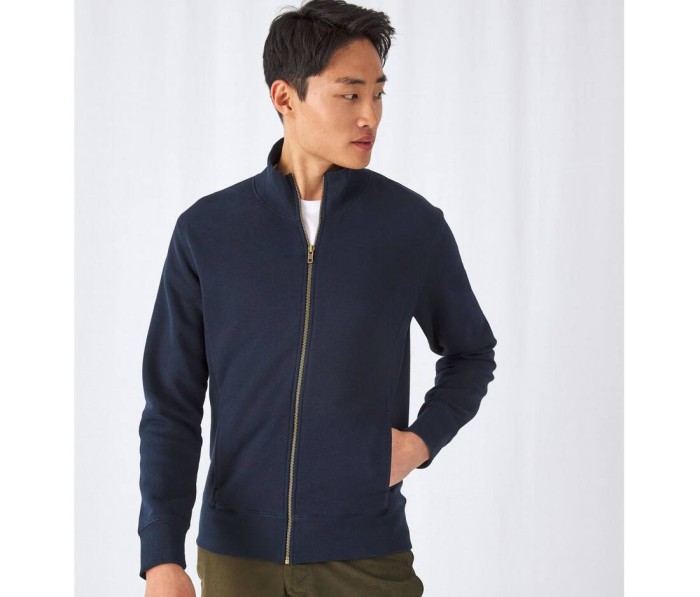 Sweat homme grand zip