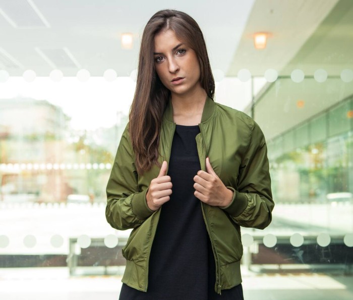 Veste bomber femme