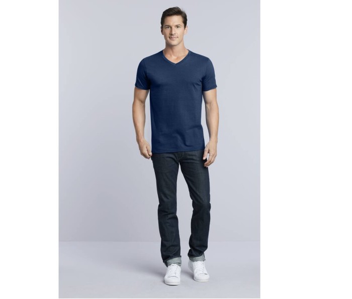 Tee-shirt col V homme