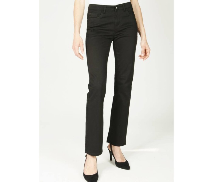 Jean femme droit stretch