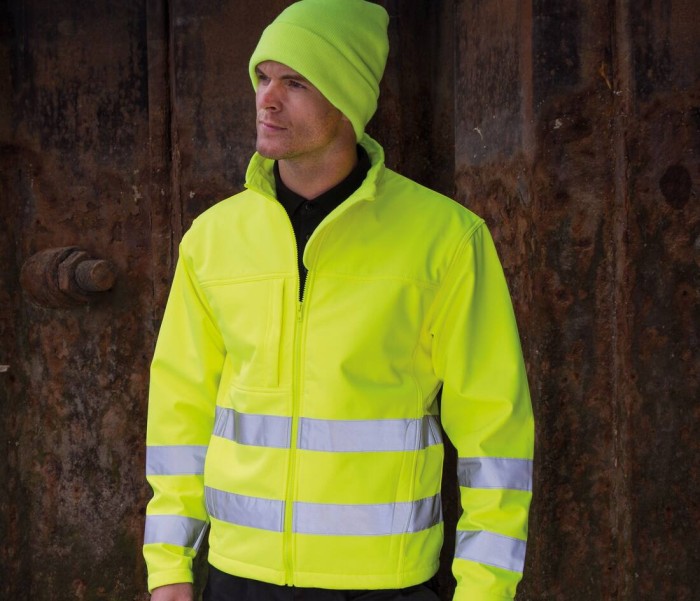 Veste Softshell visibilité