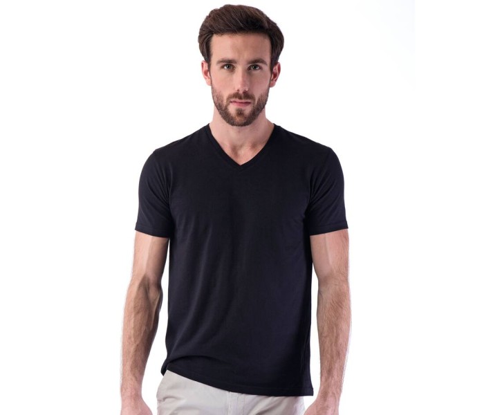 Tee-shirt homme premium col V